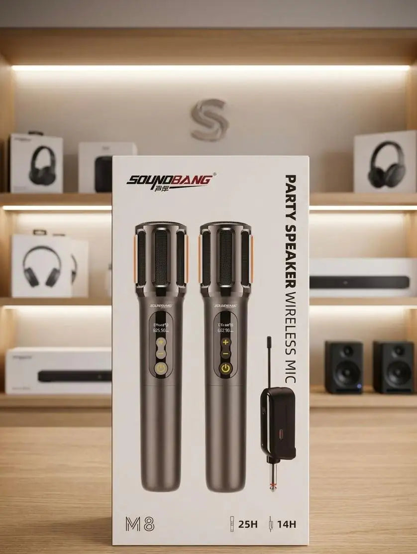 SOUN BANG PARTY SPEAKER WIRELESS MIC