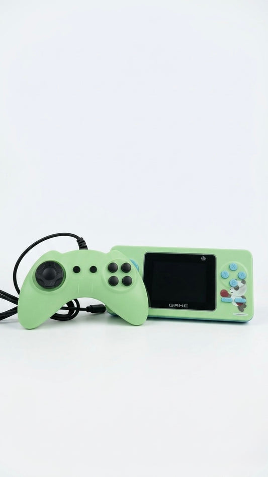 S5 Handheld Game Console - 520 Built-in Classic Games, 3.0-Inch HD Color Screen, Portable Mini Game Player with TV Output & Rechargeable Battery (Single/Dual Player Support)