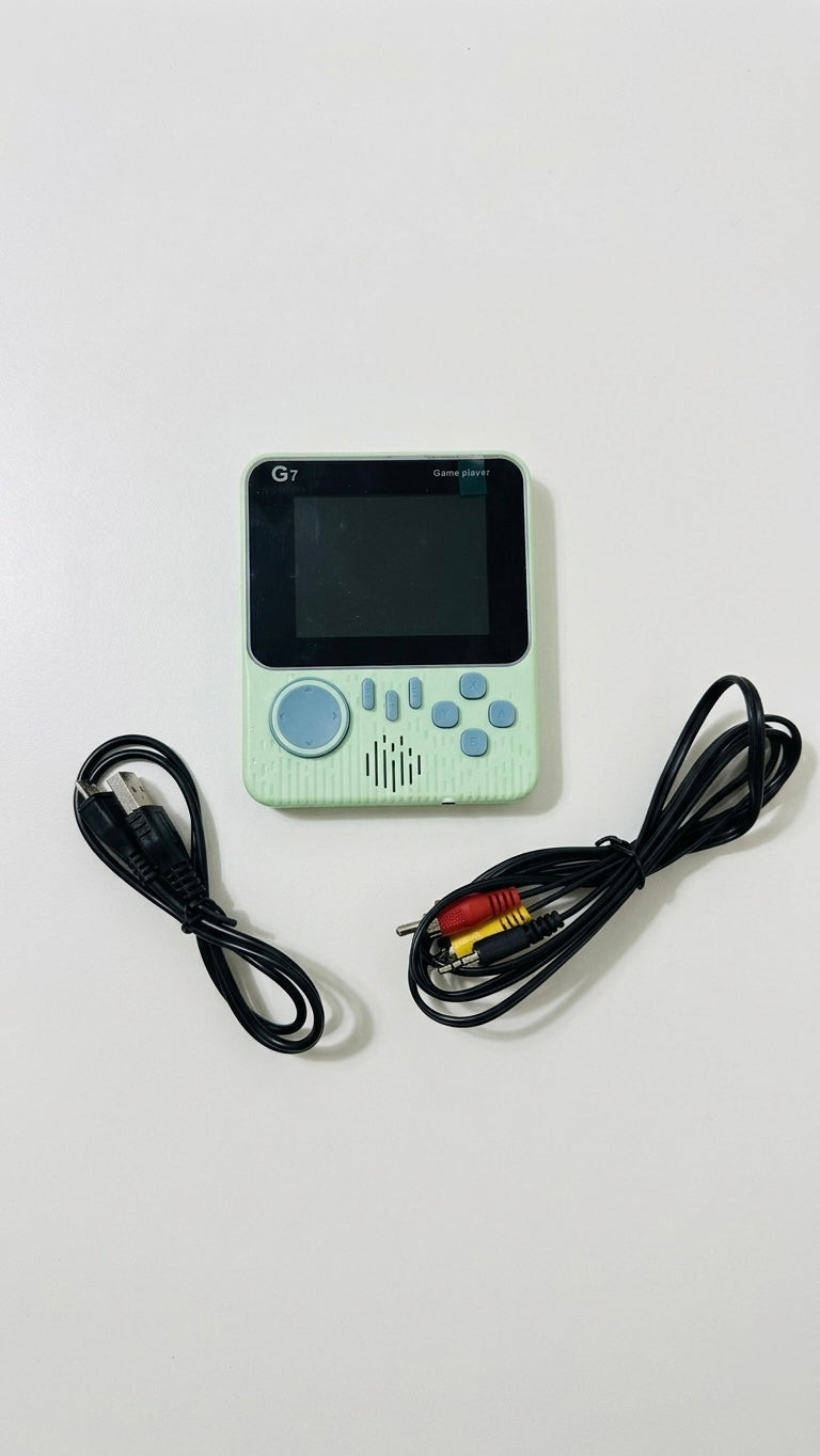 G7 Retro Handheld Game Console - 3.5-Inch Large HD Screen, Portable Digital Game System with TV Output, Rechargeable Battery & Built-in Classic Games