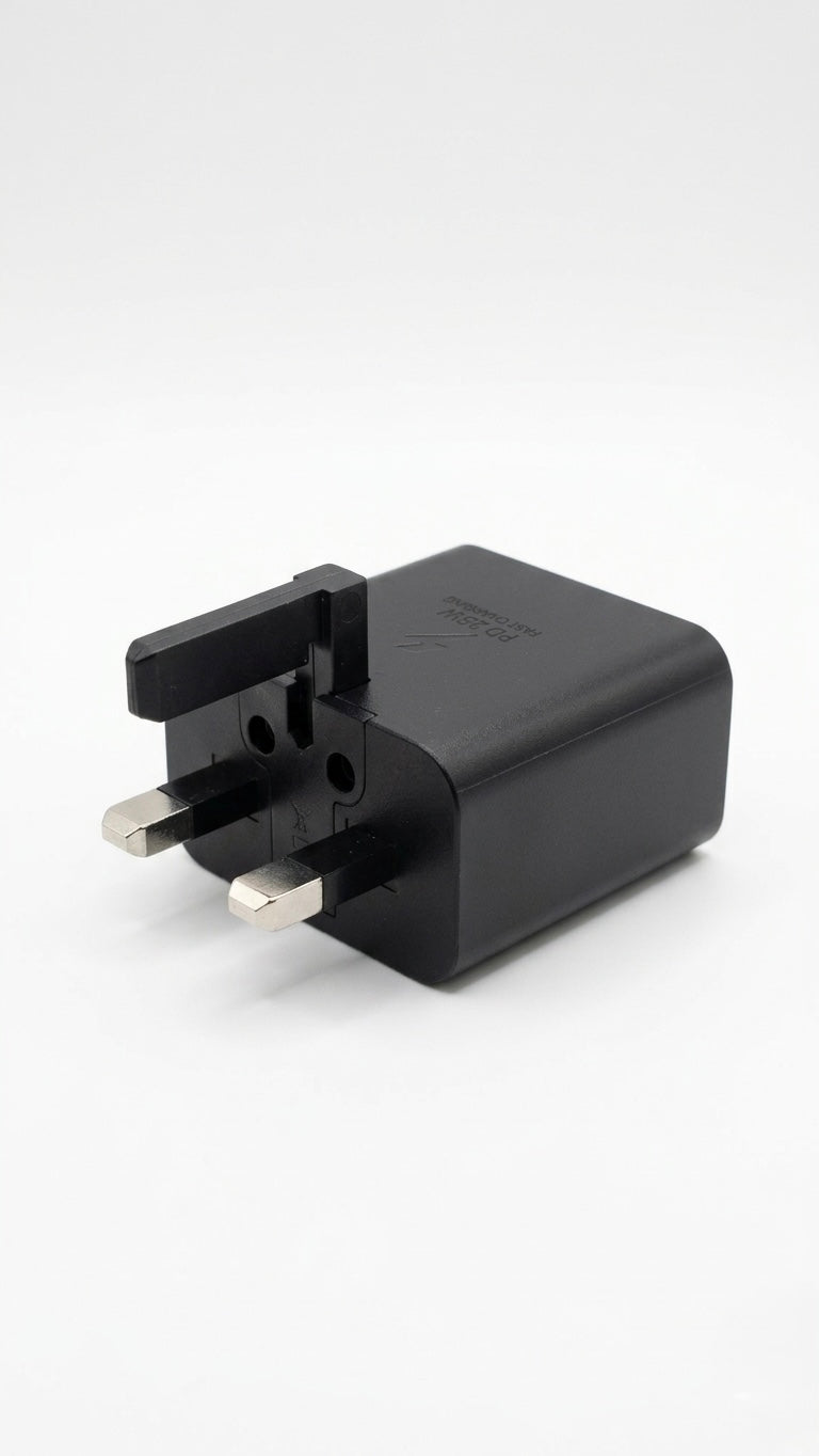 F-COM F 066 25W GaN USB-C Wall Charger – Super Fast Charging PD 3.0 & PPS Support – Compact Power Adapter (Cable Not Included)