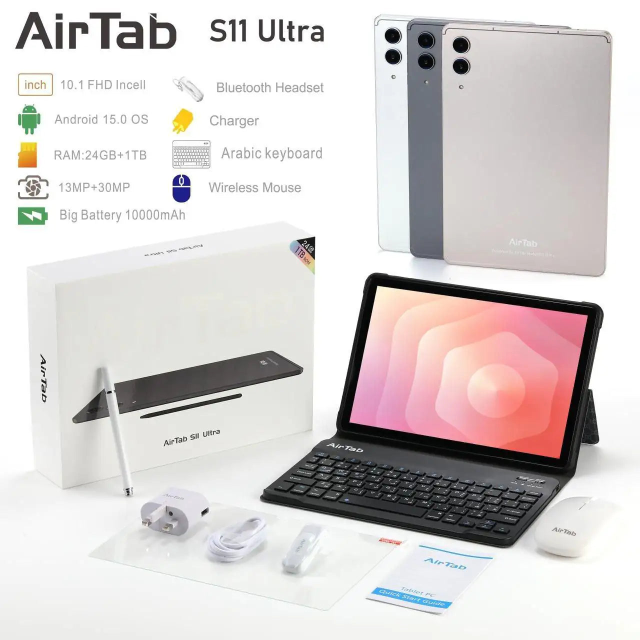 AIRTAB S11 ULTRA 24GB RAM 1TB ROM