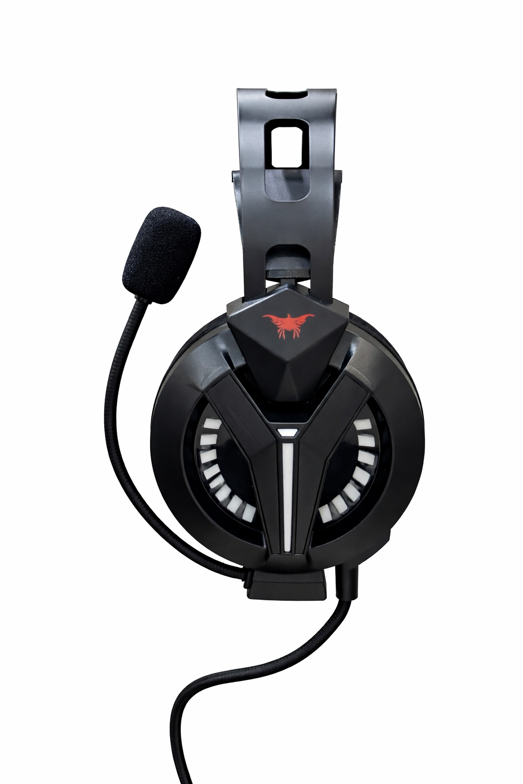 COMBATWING M180 PRO Professional Gaming Headset - 50mm Directional Drivers, Noise-Cancelling Mic, LED RGB Light, 3.5mm Audio + USB - Multi-Platform Compatibility