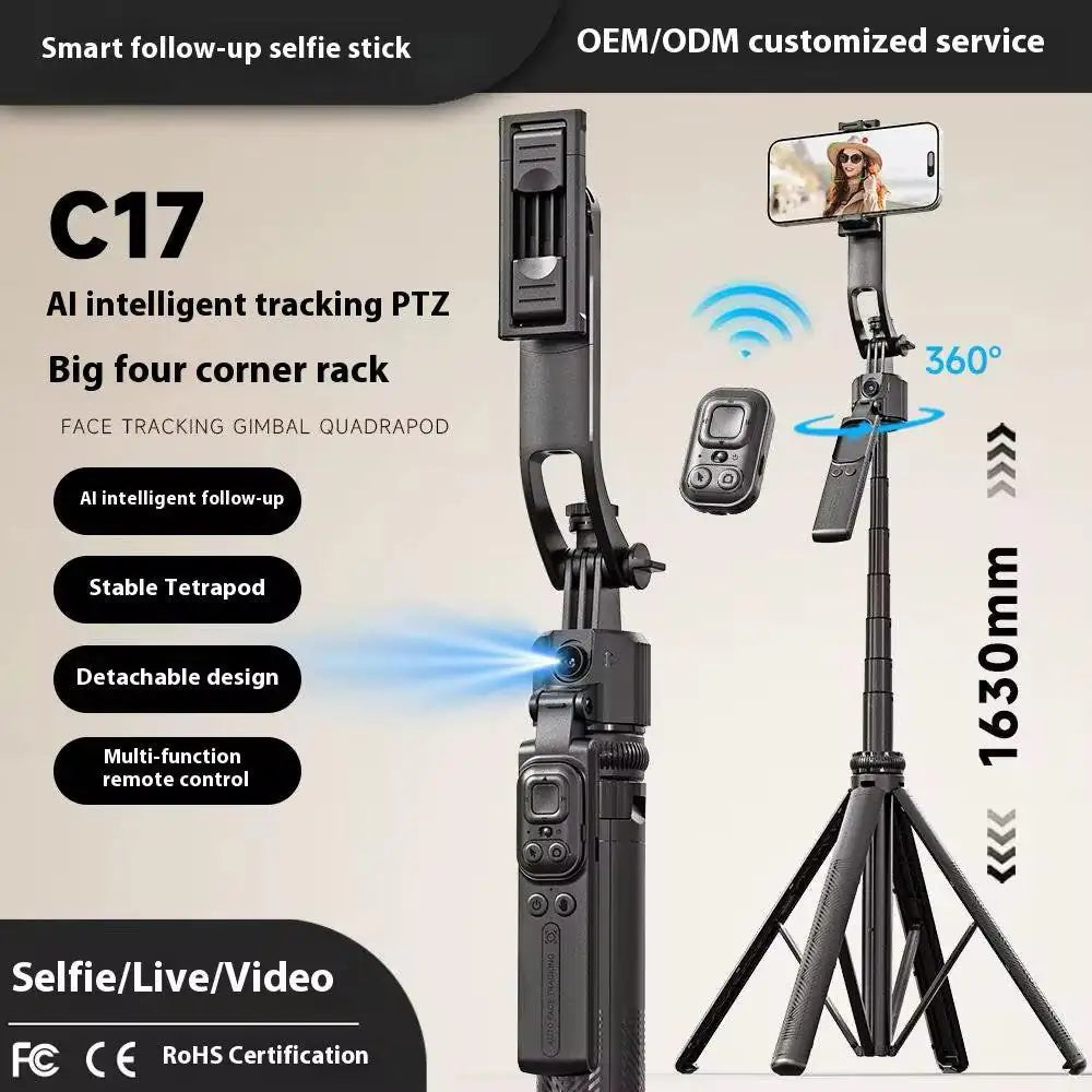 C17 Bluetooth AI Face Tracking Gimbal
