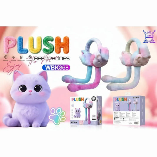 PLUSH HEADPHONES FOR KIDS