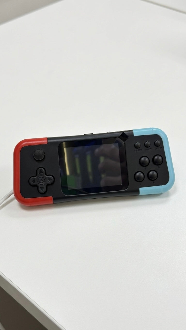 A12 Handheld Game Console - 666 Built-in Classic Games, 3.0-Inch Color Screen, Support for External Gamepad & TV Output, Portable Mini Video Game Player