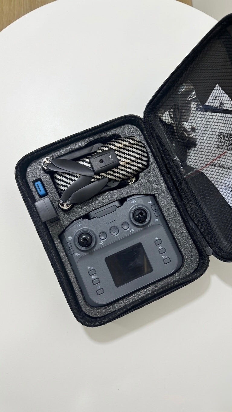 S9 Intelligent Aerial Drone - 4K HD Dual Camera with Obstacle Avoidance, Brushless Motor Power, Optical Flow Positioning & Gesture Recognition - Foldable Quadcopter for Adults & Beginners