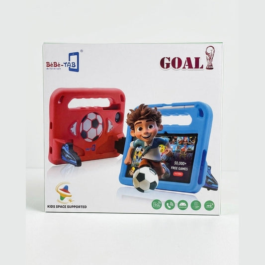 BéBé-TAB GOAL 5G Kids Educational Tablet - 7-inch IPS, Android 14, 5000mAh Battery - Includes Shockproof Football Case & 10+ Accessories Bundle