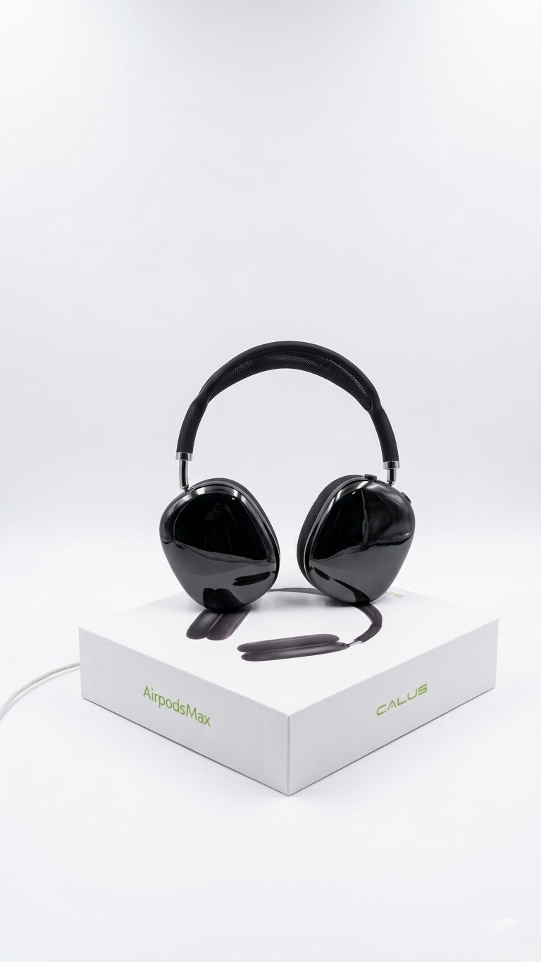 CALUS AirpodsMax Wireless Over-Ear Headphones - Bluetooth 5.4, Spatial Audio, 80H Playtime, TF Card Support - Deep Bass & Lossless Audio