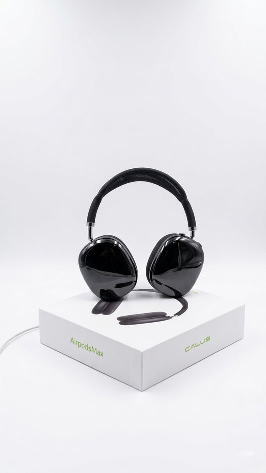 CALUS AirpodsMax Wireless Over-Ear Headphones - Bluetooth 5.4, Spatial Audio, 80H Playtime, TF Card Support - Deep Bass & Lossless Audio