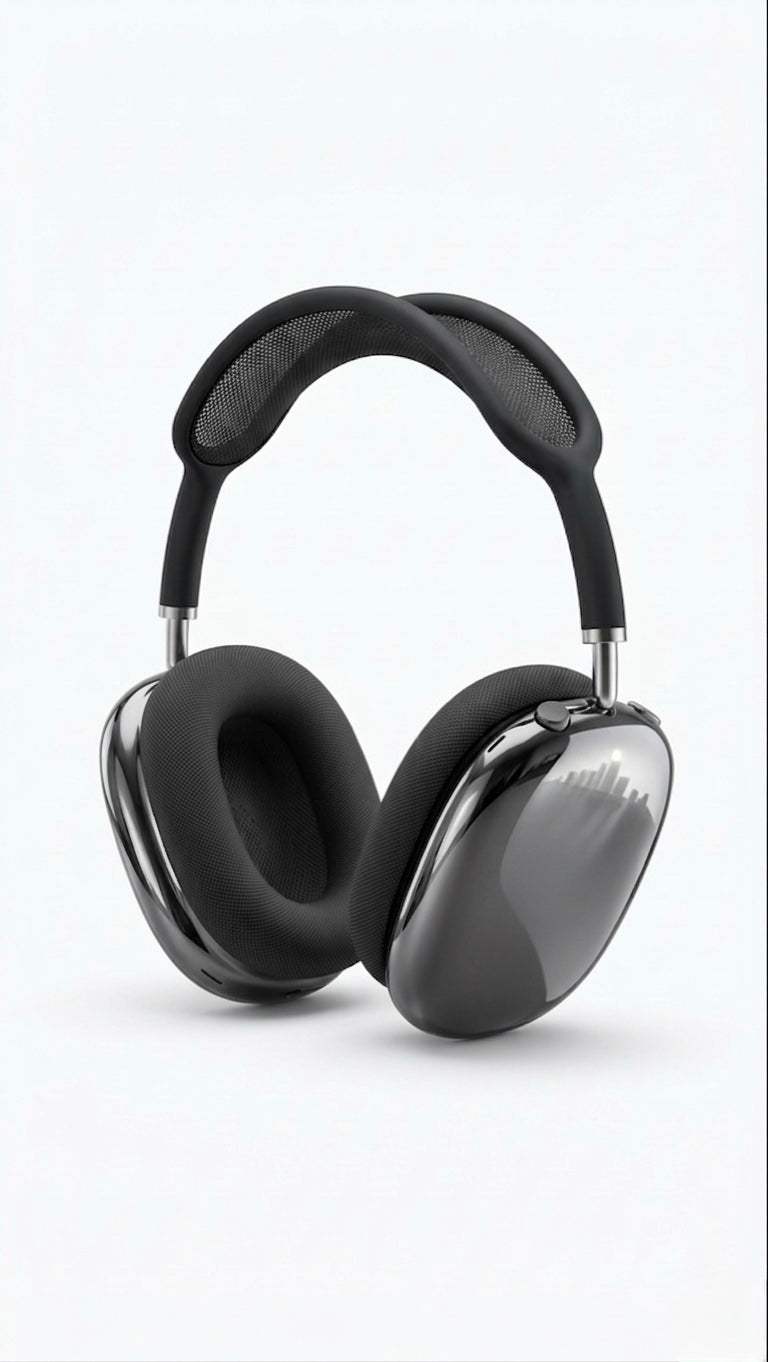 CALUS AirpodsMax Wireless Over-Ear Headphones - Bluetooth 5.4, Spatial Audio, 80H Playtime, TF Card Support - Deep Bass & Lossless Audio