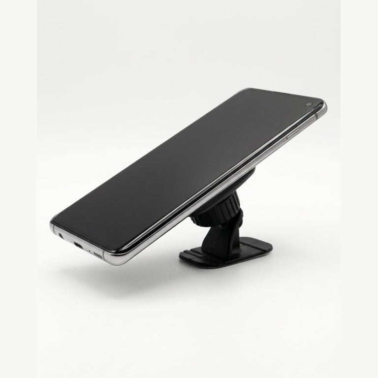 F-COM F074 Magnetic Car Dashboard Phone Mount - 360° Rotation, Ultra-Strong Magnet, Universal Compatibility for Smartphones up to 6-inches - Black