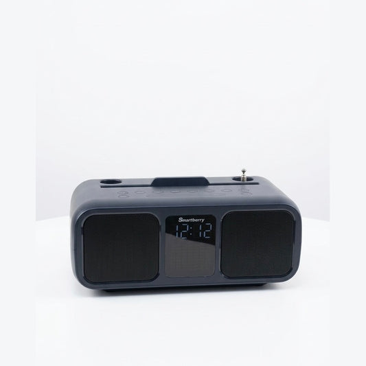 Smartbarry S39 Pro Portable Karaoke Speaker with Dual Wireless Microphones - 30W Output, Bluetooth 5.0, 4000mAh Battery