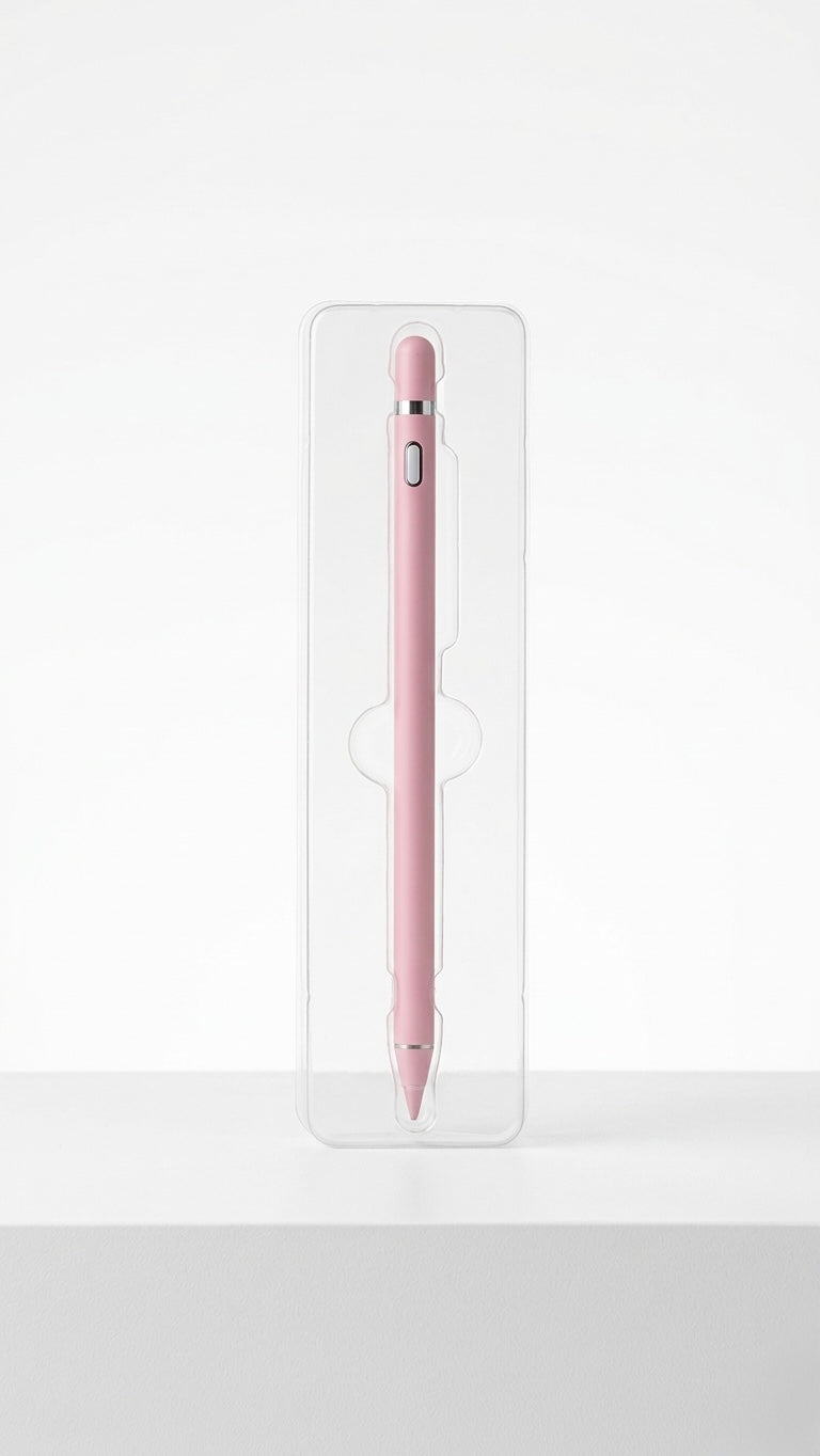 Universal Active Capacitive Stylus Pen with 1.5mm Fine Tip - High Precision Rechargeable Touch Pen for iPad, iPhone, Android & Windows Tablets