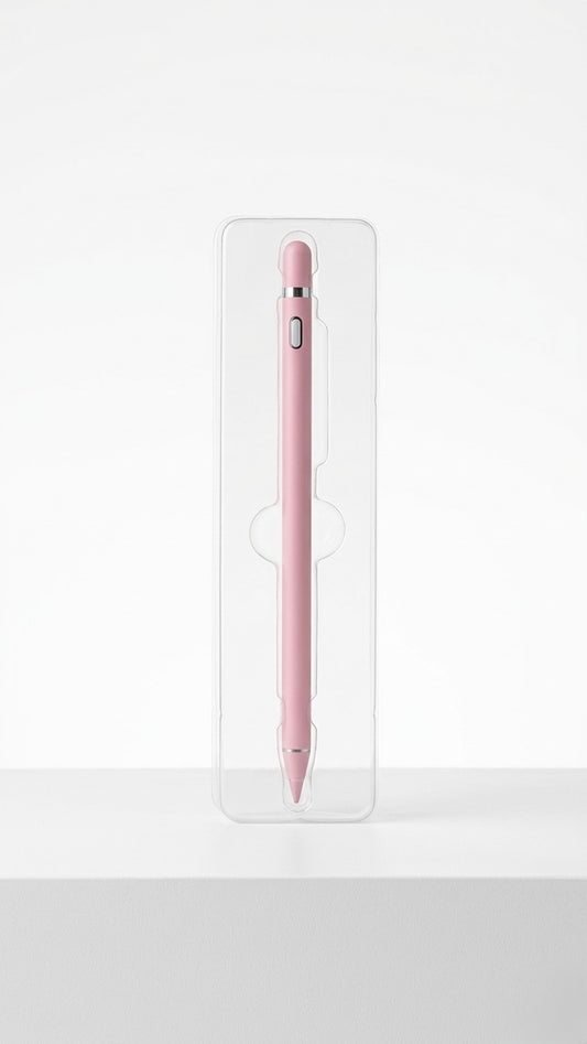 Universal Active Capacitive Stylus Pen with 1.5mm Fine Tip - High Precision Rechargeable Touch Pen for iPad, iPhone, Android & Windows Tablets