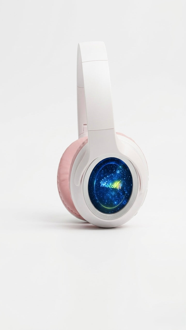 XY-263BT Wireless Over-Ear Headphones with LED Screen - Bluetooth 5.3, Hi-Fi Deep Bass, Foldable & Comfortable Design
