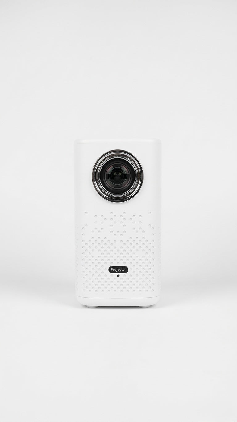 Mini Portable Smart Projector with Built-in Internal Battery, Android OS, WiFi & Bluetooth Support