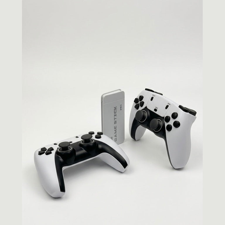 SJGAM M15 Plus 4K Wireless Retro Game Stick Console with 20000+ Built-in Games and Dual 2.4G Controllers