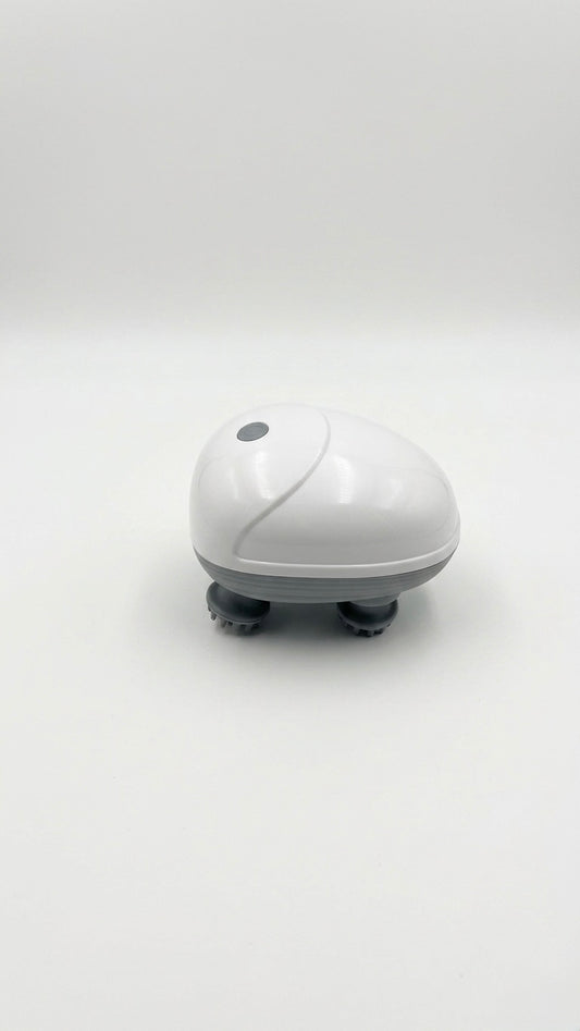 Electric Scalp Massager with 3D Rotating Head Massage for Scalp, Neck, Shoulders, Back and Pet, Portable Handheld Massager with Adjustable Intensity