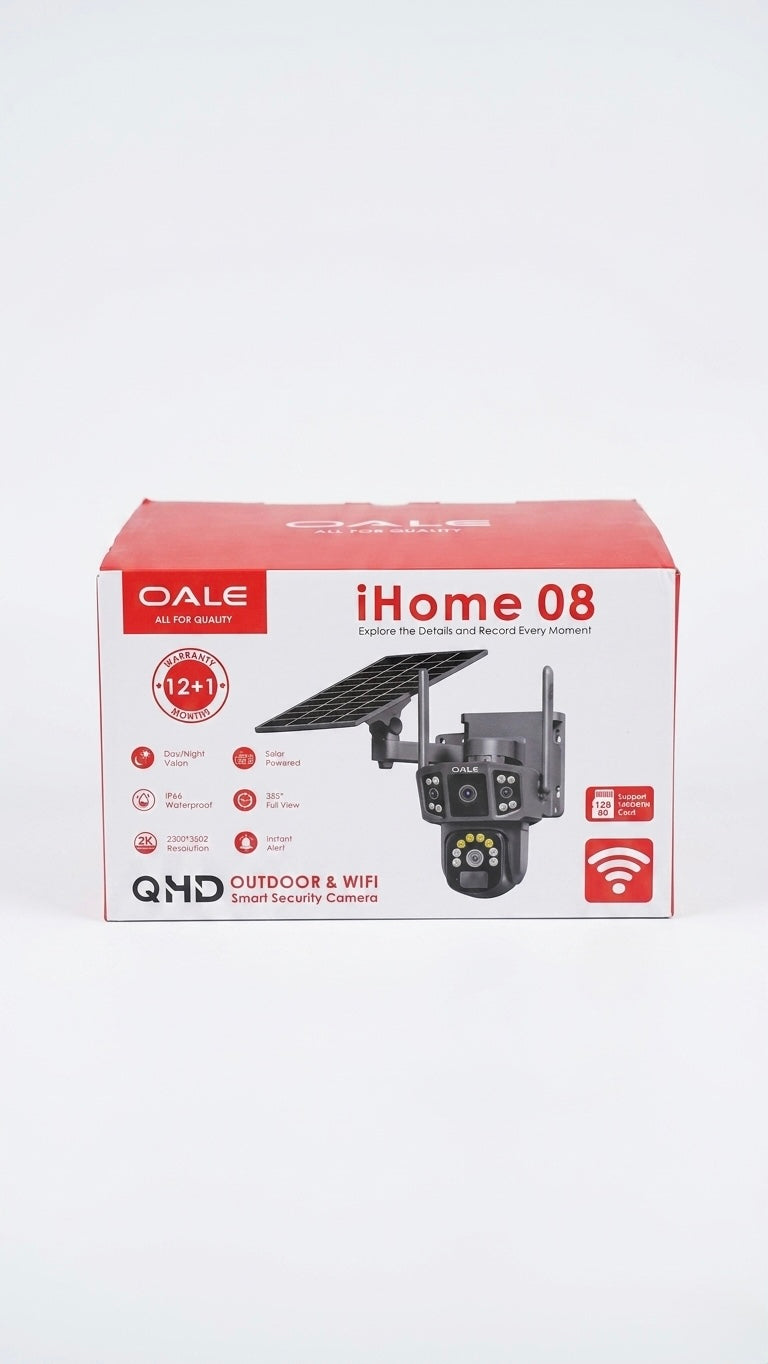 OALE iHome 08 Solar Security Camera