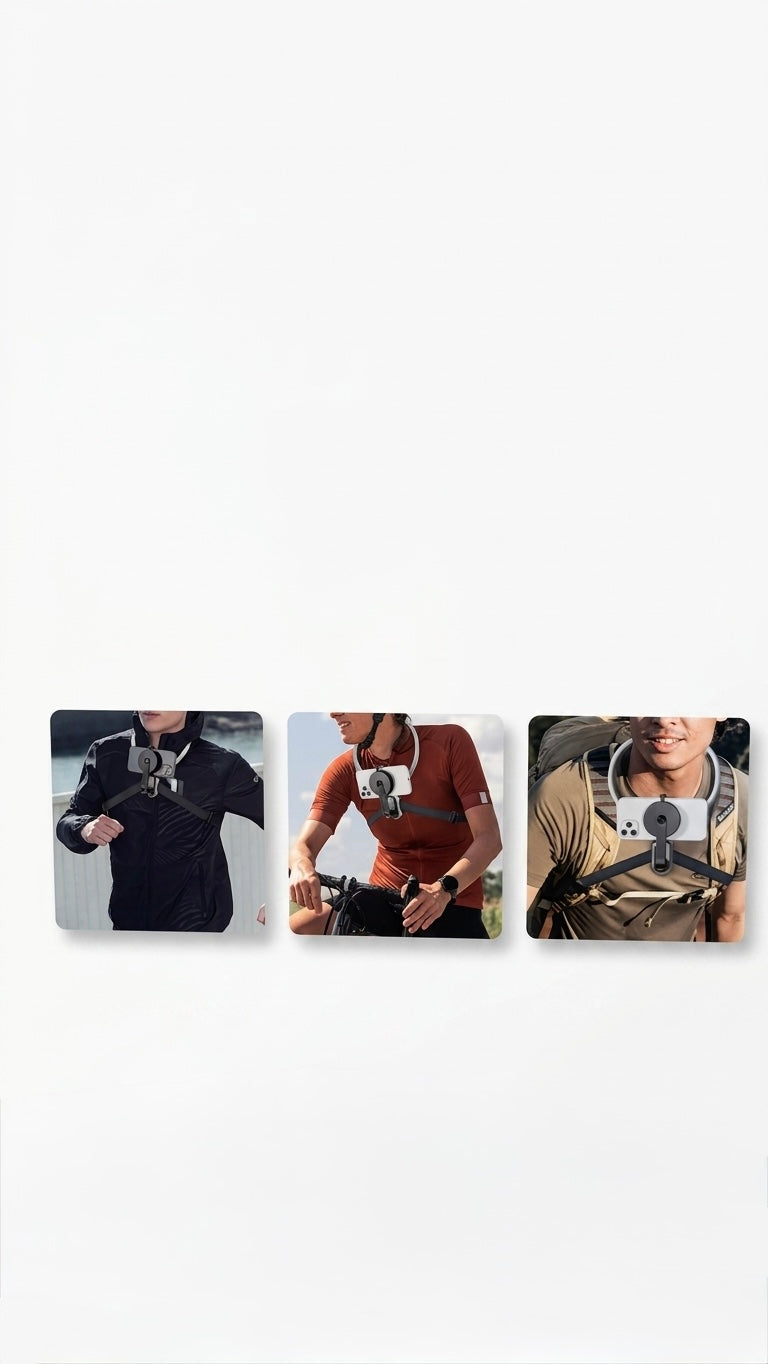SCS-NH001 Magnetic Mobile Phone Neck Bracket with 360° Rotation